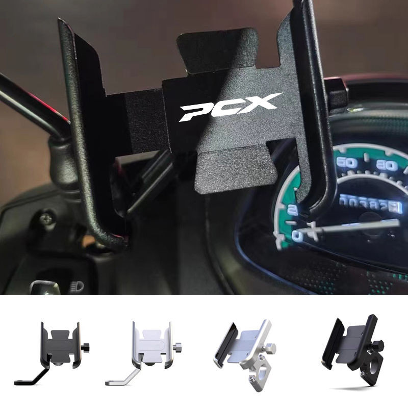 Honda PCX150 PCX160 PCX 125 150 160 Phụ Kiện Tay Cầm Xe Máy Giá Đỡ Điện Thoại Di Động GPS Chân Đế