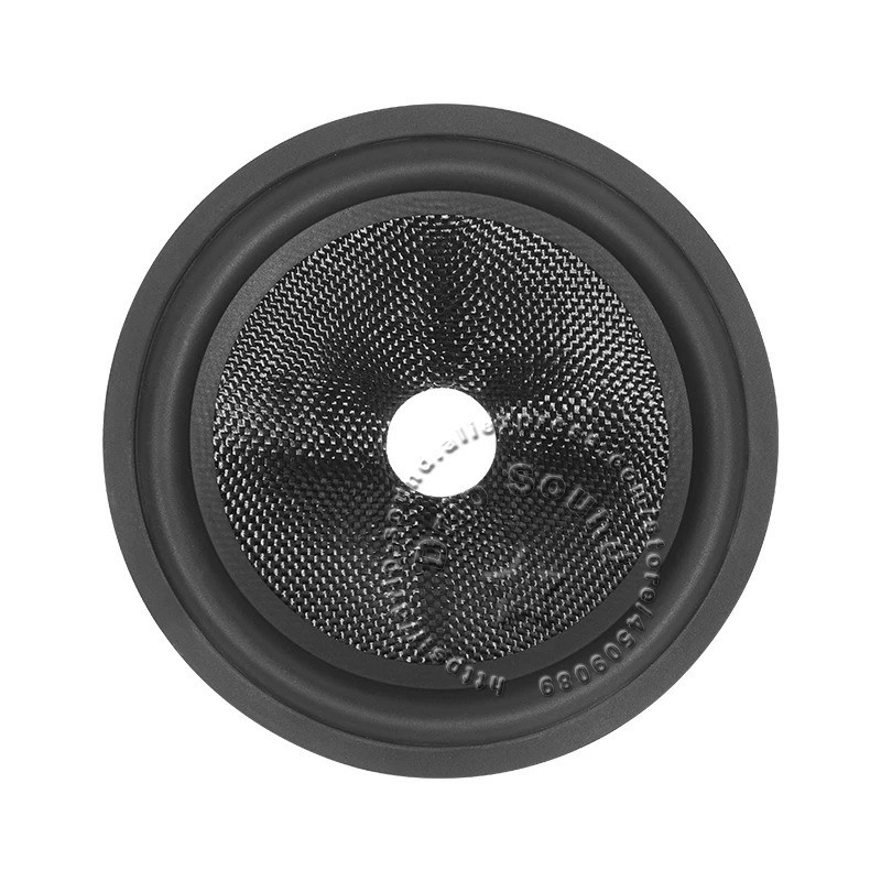 1 Chiếc 3 "/ 4" / 5 "/ 6.5" / 8 "inch Loa Nón Giấy Lưu Vực Loa Trầm Vải Dệt Lưu Vực Trống Trumper Bass Sửa Chữa Phần 20mm / 26mm / 36mm Lỗ