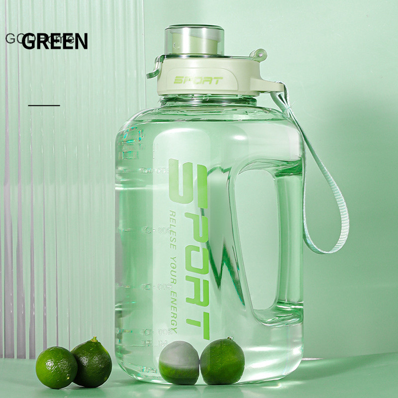 Gcdhome Dung Tích Lớn2500 / 1700ML Có Ống Hút Thể Thao Tập Gym Ấm Siêu Tốc Cho Cắm Trại Du Lịch Bình Nước Nóng BPA