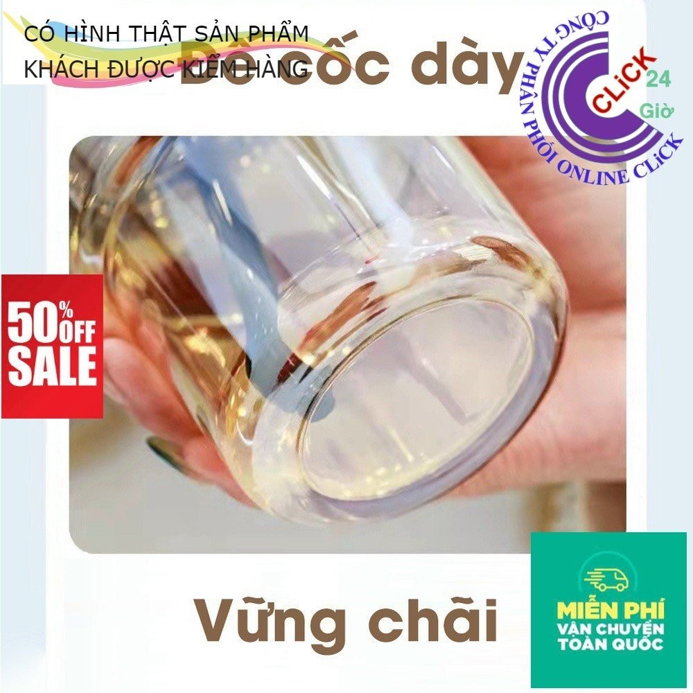 [XẢ]Ly thủy tinh 450ml bao da có nắp và ống hút thủy tinh xịn xò🕰TRÙM HOA VÀ CÂY CẢNH