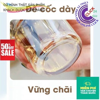 [XẢ]Ly thủy tinh 450ml bao da có nắp và ống hút thủy tinh xịn xò⌛Hoa Mười Giờ Bonsai & Phụ Kiện