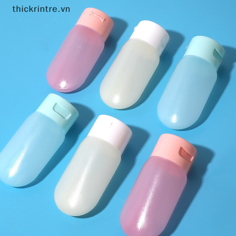 Thi 3 Cái / bộ 30ml Chai Có Thể Đổ Lại Mềm Bóp Ống Lotion Hộp Đựng Chai Rỗng Dụng Cụ Dầu Gội Du Lịch Di Động VN