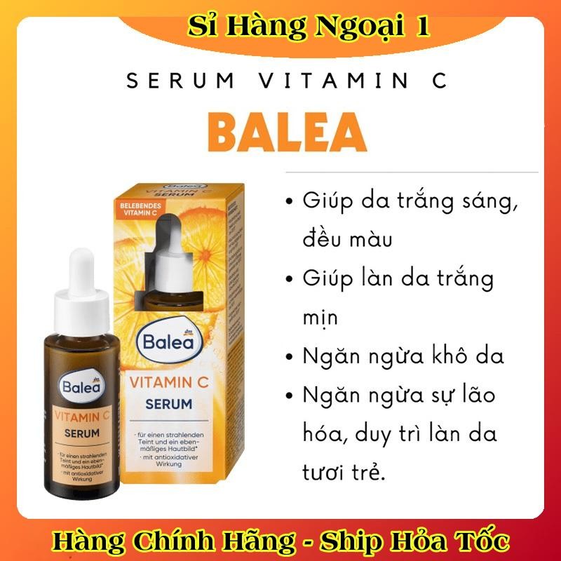 Kem nám Balea Vitamin C giúp làm mờ thâm, kem tàn nhang giảm vết nám dưỡng sáng da của Đức