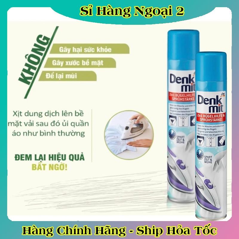 Nước, Xịt Thơm Là Quần Áo Denkmit Dung Tích 1 Lít - Hàng nội địa Đức