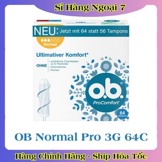 Băng vệ sinh Tampon Ob - Đức Date mới đủ Bill