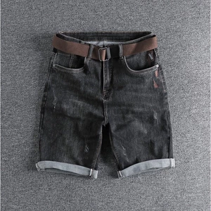 Quần short jean phong cách Retro
