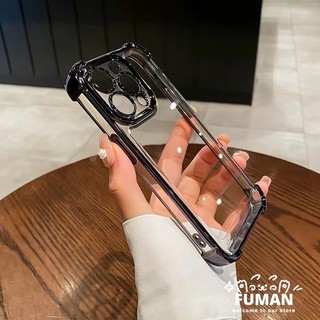 Tương Thích Cho Redmi 13C 13R 12C 12 10C 10 9A 9 Prime 9i 9T K40 Pro K40S Vỏ Điện Thoại Mạ Kinh Doanh Sang Trọng Đơn Giản Trong Suốt Mềm Chống Sốc Ốp Lưng Có Túi Khí