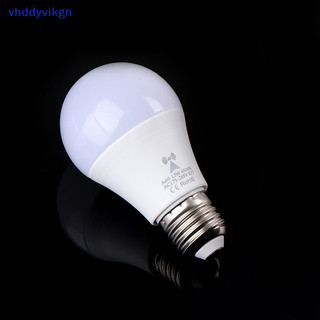 Vhdd 1PC 220V E27 12W Đèn cảm ứng chuyển động Radar tích hợp / Cảm biến ánh sáng cho cầu thang gia đình Đèn LED phát hiện Radar vi sóng VN