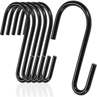 Giá để đồ hình chữ S màu đen cho nhà bếp/phòng tắm