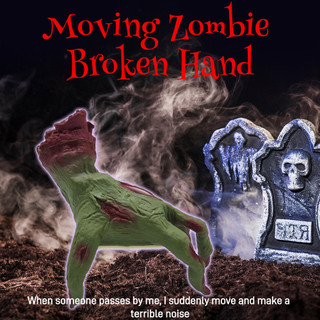 Halloween Prank Đồ Chơi Kinh Dị Di Chuyển Zombie Gãy Tay Đồ Chơi Nhà Tiệc Halloween Kinh Dị Vật Dụng Trang Trí Lễ Hội Thanh Cửa Hàng Đạo Cụ Trang Trí