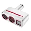 Bộ chuyển đổi nguồn xe hơi USB đôi tiết kiệm không gian GODD với đầu ra 3 1A cho máy ảnh kỹ thuật số