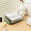 Hộp acrylic lưu trữ văn phòng phẩm có nắp đậy 2 size