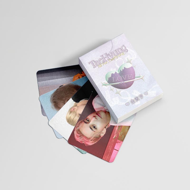 50 Tấm Thẻ Hình Nhóm Nhạc kpop layover holographic