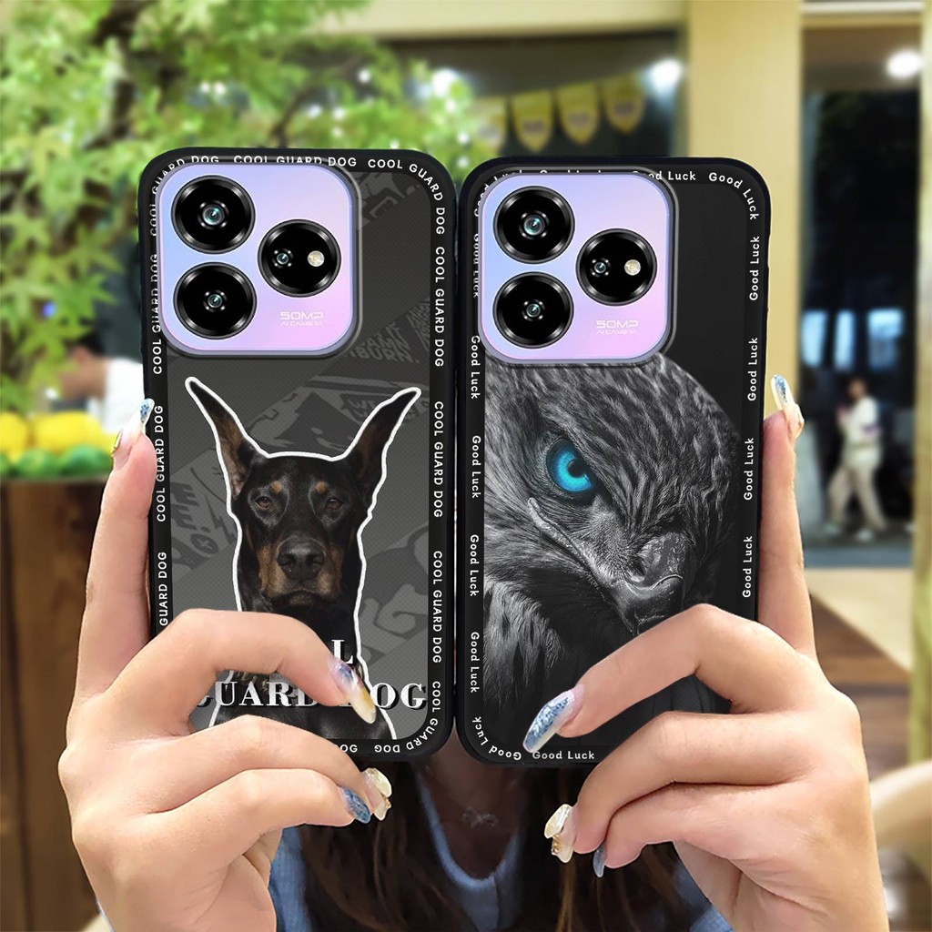 Ốp Điện Thoại Dễ Thương Cho ZTE Blade V60 Design / Axon 60 Lite Vỏ Mềm Chống Bụi Thiết Kế Thời Trang Chống Sốc Bảo Vệ