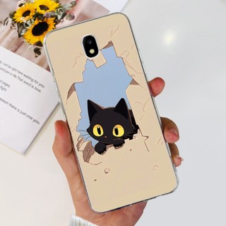 Dành Cho Samsung Galaxy J7 2017 Vỏ J7 Pro 2017 Ốp lưng Hoa Bướm Mềm Mại Mỏng Ốp Lưng Cho Samsung J7 2017 Vỏ