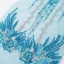 CPINCP Phoenix Tail Patch, Sequin Thêu DIY Sequin Thêu Vá, Trang Trí May Sequins Miếng Dán Váy