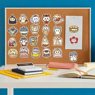 65 Chiếc Chiikawa Anime Miếng Dán Hoạt Hình Graffiti DIY Laptop Điện Thoại Hành Lý Cốc Chống Thấm Nước Miếng Dán Đồ Chơi