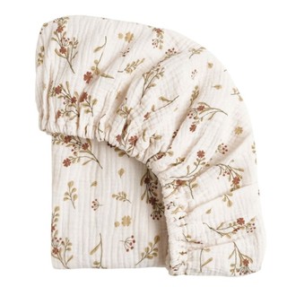 Innlike1 1 2 Chiếc Thoải Mái Cũi Trang Bị Tấm Cho Trẻ Sơ Sinh Mềm Mại Thoáng Khí Bassinet Phù Hợp Với Giường Cho Bé Mầm Non Chăn Ga Gối