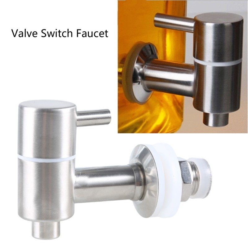 Kikin Thép không gỉ Spigot-Valve Thay Thế Vòi Cho Bình Thủy Tinh Rượu Bia Thùng