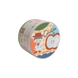 Zhuo Dawang Color Block Viết Die-Cut Tape Note Paper Sổ tay Chất liệu Đế viền