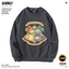 Cotton Size Lớn Dài Tay Harry Potter Pokémon Thu Đông Nam Nữ Plus Nhung Mỏng Phong Cách Cổ Tròn In Hình Phù Hợp Với Cặp Đôi Mặc