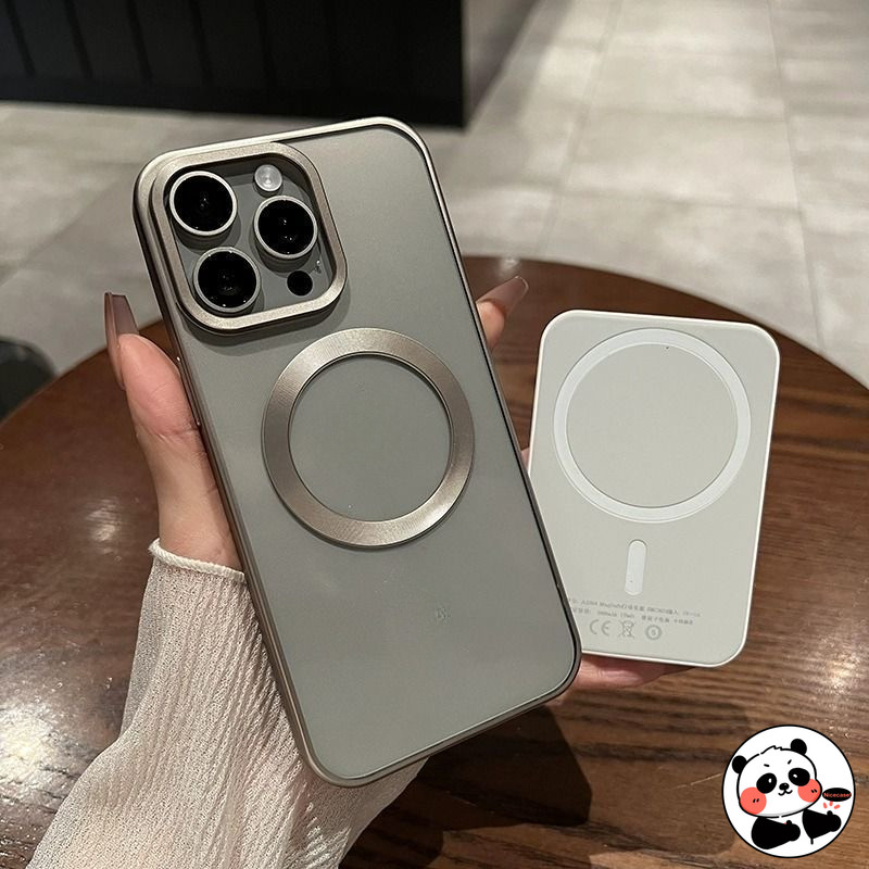 Ốp Từ Tính Sang Trọng Cho Vivo X100 X100s X90 X90s X80 X70 X70T X60 X50 X30 X27 X23 X21i Lite T3X T2 S1 Pro T1X T1 Mạ Vỏ Mềm Sạc Không Dây Trong Suốt Vỏ Điện Thoại