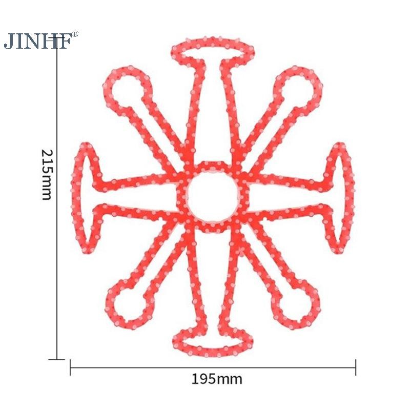 Jinhf Mũ Bảo Hiểm Linh Hoạt Chống Biến Dạng Bên Trong Silicone Pad Thông Gió Mũ Bảo Hiểm Lót Miếng Lót Mũ Bảo Hiểm Đệm Xe Máy Xe Đạp Mũ Bảo Hiểm Phụ Kiện HOT