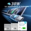 【lP(15/16)C TO C Bộ sạc nhanh】Củ sạc nhanh PD30+Dây sạc nhanh 1M/1.5M/2MUSB-C to Type C cáp sạc，Sạc nhanh nhiệt độ thấp