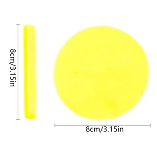 COZYNEST 50 Cái / bộ Miếng bọt biển mặt, Miếng bọt biển rửa mặt đóng hộp dùng một lần, Miếng đệm bông làm sạch da mịn màng nén chất lượng cao cho mọi loại da