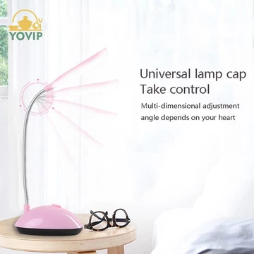 Đèn bàn YOVIP cho phòng ngủ Đèn bàn LED chạy bằng pin AAA Đèn sách học Đèn đầu giường Đèn đọc sách Đèn văn phòng sinh viên Bàn VN