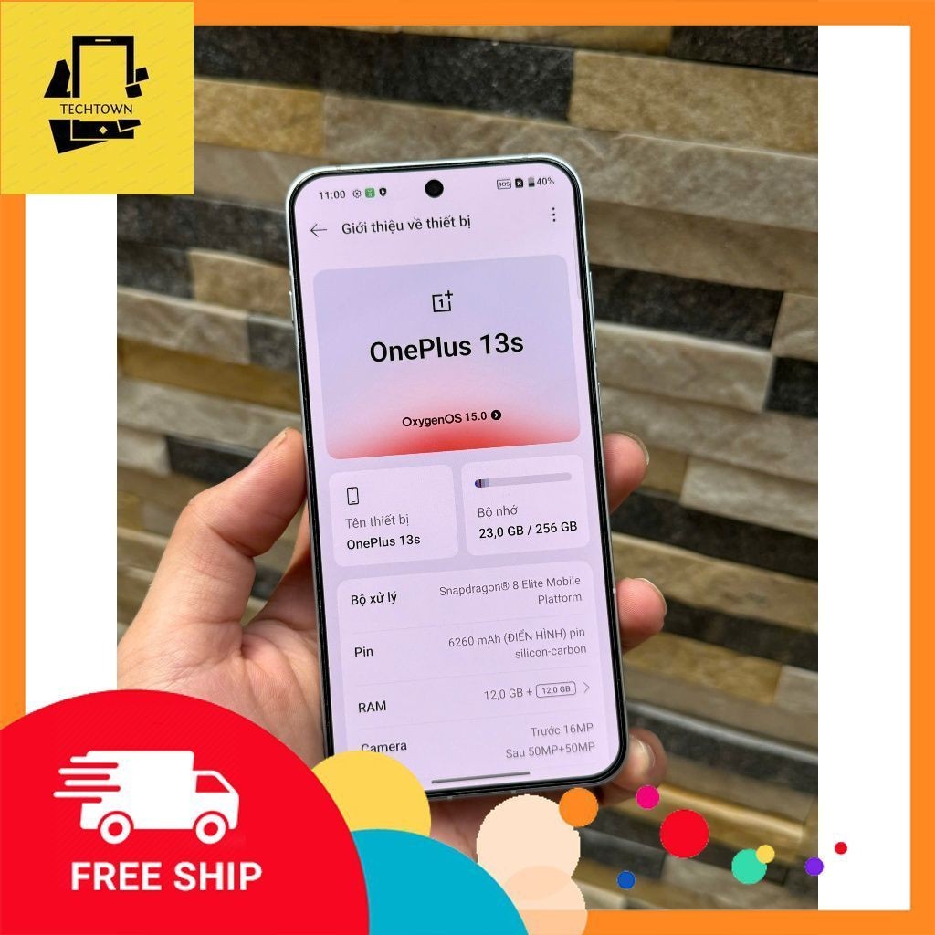 Điện thoại OnePlus 13T, Chip Snapdragon 8 Elite, Ram 12/256GB, Pin 6260 mAh fullbox likenew | BigBuy360 - bigbuy360.vn