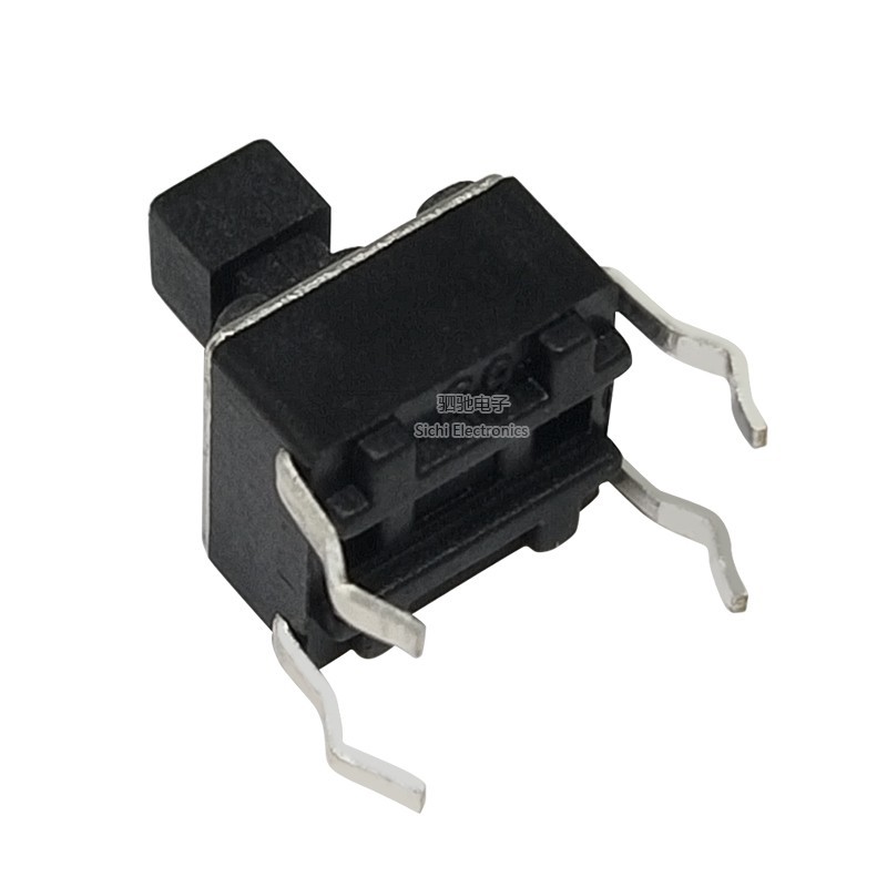 ((10 Cái) 6 * 6 * 7.3MM Công Tắc Tact Đầu Vuông Cắm Thẳng / Miếng Dán 6 * 6 * 7.3 Nút Nhấn Công Tắc Micro Switch