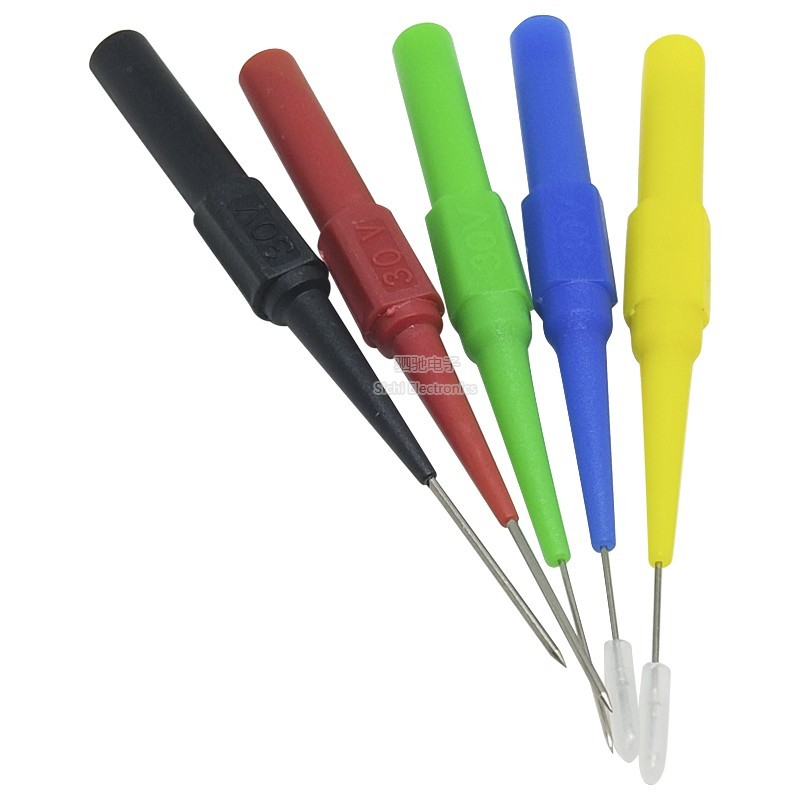Siêu-Fine 0.7 / 1.0mm Đầu dò dày Kim đồng nguyên chất Sửa chữa tự động Thử nghiệm Stab Đường bị hỏng Đồng hồ đo Stick Back Kim vạn năng