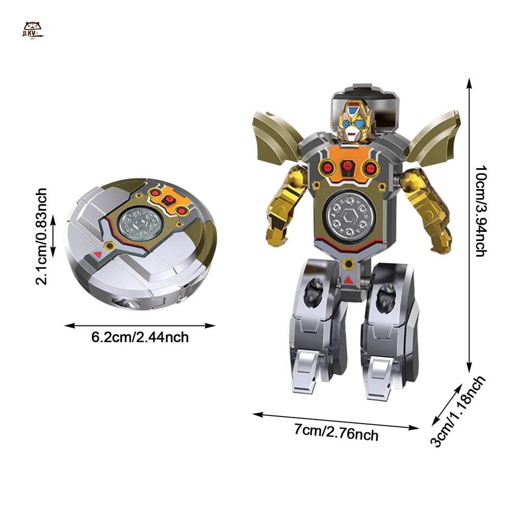 Hình Dạng Robot Fidget Đồ Chơi Biến Hình Robot Fidget Spinner Dành Cho Người Lớn Thanh Thiếu Niên Trẻ Em Giảm Căng Thẳng