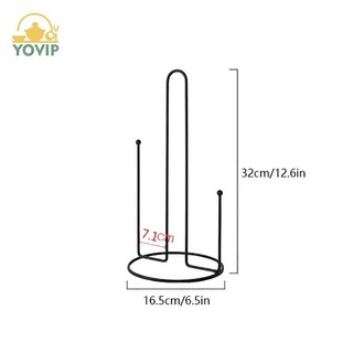 YOVIP 1 Sắt Nhà Bếp Cuộn Khăn Giấy Phòng Tắm Giá Treo Khăn Giấy Bàn Ăn Dọc Khăn Ăn Giá Để Đồ Nhà Bếp VN