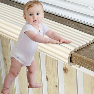 Dải bảo vệ góc bàn tự dính - Băng cản xốp chống va chạm cho bé - Băng sửa chữa đường viền