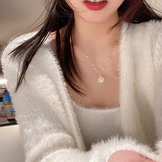 Vòng Cổ Hạt Cho Nữ - Áo Len Sang Trọng Nhỏ Phong Cách