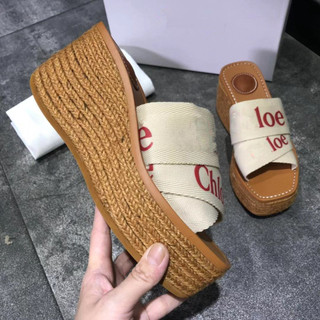 Dép đế dày giải trí giày cao gót nữ