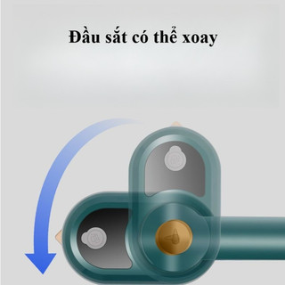 Bàn Ủi Hơi Cầm Tay - Công Suất Lớn, Đầu Phun Kép, Gấp Gọn, Là Phẳng Mọi Loại Vải Dễ Dàng