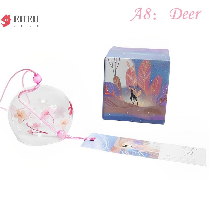 EA Nhật Bản Họa Tiết Gió Chuông Gió Handmade Thủy Tinh Furin Trang Trí Nhà VN