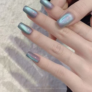 Baoshiman Northern Lights Cat 's Eye Nail Gel Hạt Thủy Tinh Nhiều Màu Sắc Nhấp Nháy Mắt Mèo Quang Trị Liệu Keo Móng Tay Nghệ Thuật Làm Móng Tay Cho Tiệm Làm Móng Tay