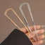 Kẹp cố định tóc sau hình chữ U bằng kim loại 14cm