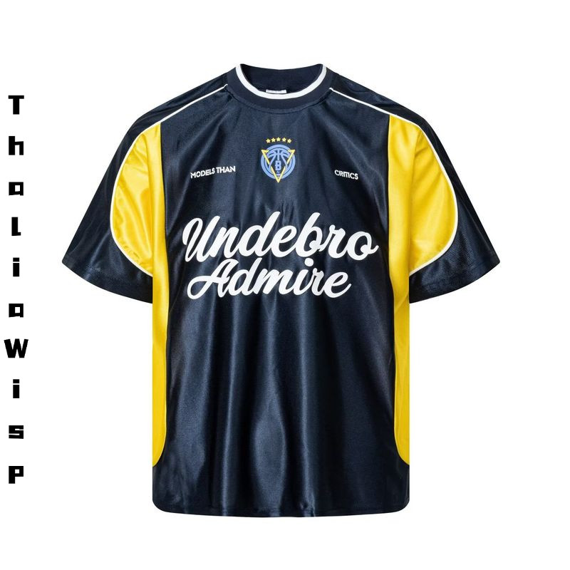 ThaliaWisp Áo Thun Nam Retro Mới, Jersey Phù Hợp Thể Thao Hàng Ngày