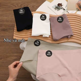 【BabyJoy】Quần Lót Nữ,Combo 6 Quần Lót Nữ Đúc Su Thun Lạnh 7A Không Đường May,su đúc tàng hình,Kháng Khuẩn