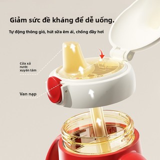 zaxion Cốc ngậm mỏ vịt lớn cho trẻ sơ sinh từ 6 tháng tuổi, bình sữa giả sữa mẹ, bình cai sữa cho bé