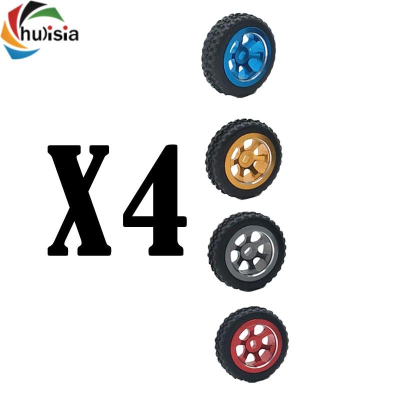 chulisia 4 Miếng RC Lốp & Bánh Xe Hub Cho Xe Tải K969 K979 K989 P929 DIY Accs