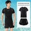 Bộ Đồ Bơi Nam DARON, Quần Bơi Thiết Kế Mới Đồ Bơi Mùa Xuân Nóng, Quần Bơi Thoải Mái Trọn Bộ Quần Bơi Nhanh Khô Bộ Đồ Bơi Nam