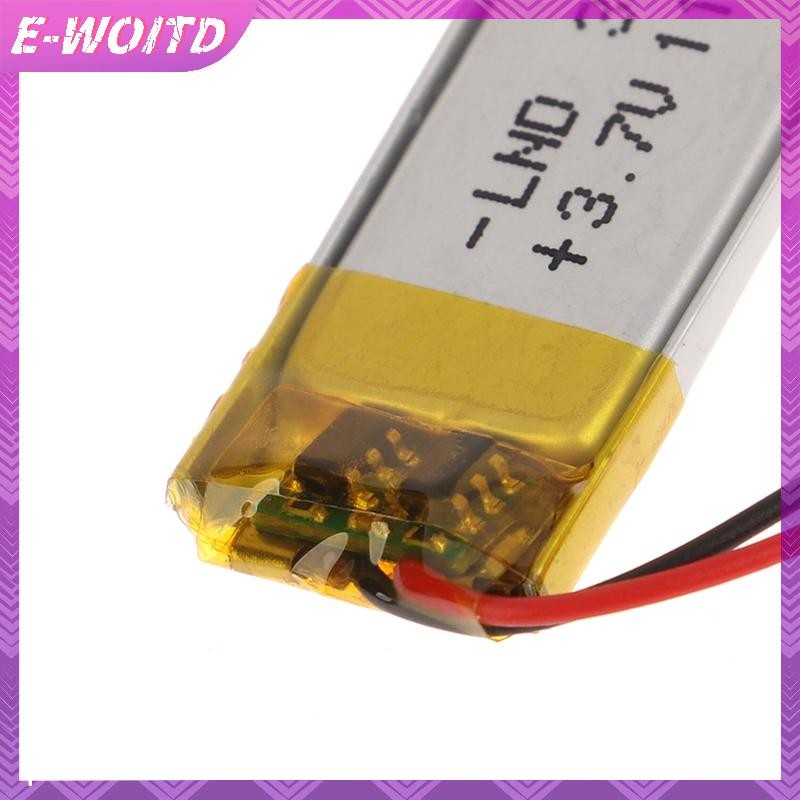 E-WOITD 1 cái 3.7 V 301230 Pin sạc Polymer 110mAh được sử dụng cho tai nghe MP3 MP4 Phụ kiện E-WOITD