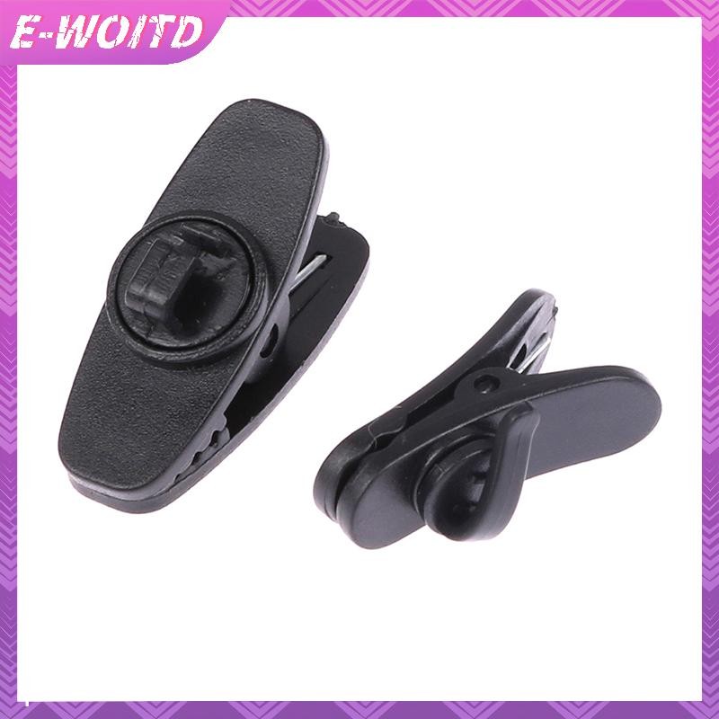 E-woitd 10 Chiếc Tai Nghe Cáp Dây Kẹp Dây Cổ Núm Kẹp Tổ Chức Giá Đỡ HNVN