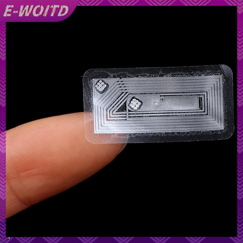 E-woitd 10 Miếng Dán NTAG213 NFC ISO 14443A 13.56MHZ RFID Lập Trình Chip Đa Năng HNVN